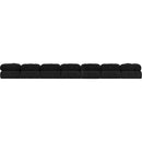 Meridian Ames Black Boucle Fabric Modular Sectional IMAGE 3