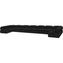  Manufacturer Color_Black -- Meridian Ames Fabric 9 pc Sectional IMAGE 5
