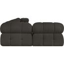  Manufacturer Color_Brown -- Ames 170" Brown Boucle Fabric Upholstered 6 pc Modular Sectional IMAGE 7