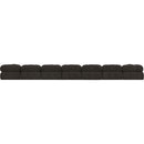 Meridian Ames Brown Boucle Fabric Modular Sectional IMAGE 3