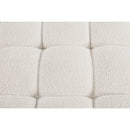  Manufacturer Color_Cream -- Ames 136" Cream Boucle Fabric Upholstered 7 pc Modular Sectional IMAGE 16