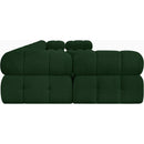 Manufacturer Color_Green -- Ames 170" Green Boucle Fabric Upholstered 7 pc Modular Sectional IMAGE 7