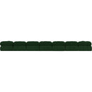  Manufacturer Color_Green -- Ames 204" Green Boucle Fabric Upholstered 9 pc Modular Sectional IMAGE 3
