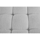  Manufacturer Color_Grey -- Ames 102" Grey Boucle Fabric Upholstered 5 pc Modular Sectional IMAGE 14