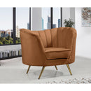  Manufacturer Color_Saddle -- Margo Saddle Velvet Upholstered Chair IMAGE 2
