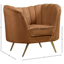  Manufacturer Color_Saddle -- Margo Saddle Velvet Upholstered Chair IMAGE 7