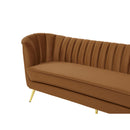  Manufacturer Color_Saddle -- Margo 88" Saddle Velvet Upholstered Sofa IMAGE 10