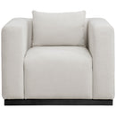  Manufacturer Color_Beige -- Meridian Alfie Stationary Fabric Chair IMAGE 4