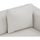  Manufacturer Color_Beige -- Meridian Alfie Stationary Fabric Loveseat IMAGE 6