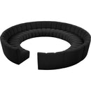  Manufacturer Color_Black -- Infinity 178" Black Boucle Fabric Upholstered 12 pc Modular Sectional IMAGE 3