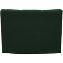 Meridian Infinity Green Boucle Fabric Modular Chair IMAGE 4