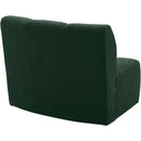  Manufacturer Color_Green -- Infinity Green Boucle Fabric Upholstered Modular Chair IMAGE 5
