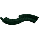  Manufacturer Color_Green -- Infinity 217" Green Boucle Fabric Upholstered 6 pc Modular Sectional IMAGE 5