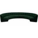  Manufacturer Color_Green -- Infinity 178" Green Boucle Fabric Upholstered 8 pc Modular Sectional IMAGE 1