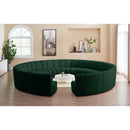  Manufacturer Color_Green -- Infinity 178" Green Boucle Fabric Upholstered 12 pc Modular Sectional IMAGE 2