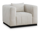  Manufacturer Color_Beige -- Meridian Lucia Stationary Fabric Chair IMAGE 1