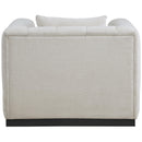  Manufacturer Color_Beige -- Meridian Lucia Stationary Fabric Chair IMAGE 3
