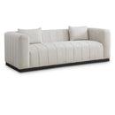  Manufacturer Color_Beige -- Meridian Lucia Stationary Fabric Sofa IMAGE 1