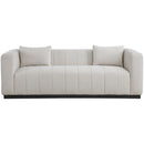  Manufacturer Color_Beige -- Meridian Lucia Stationary Fabric Sofa IMAGE 4
