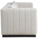  Manufacturer Color_Beige -- Meridian Lucia Stationary Fabric Sofa IMAGE 5