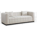  Manufacturer Color_Beige -- Meridian Lucia Stationary Fabric Sofa IMAGE 8