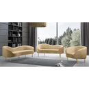  Manufacturer Color_Camel -- Ritz Camel Velvet Upholstered Chair IMAGE 7