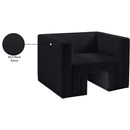  Manufacturer Color_Black -- Meridian Henson Stationary Fabric Chair IMAGE 19