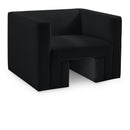  Manufacturer Color_Black -- Meridian Henson Stationary Fabric Chair IMAGE 1