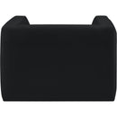  Manufacturer Color_Black -- Meridian Henson Stationary Fabric Chair IMAGE 3