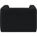 Meridian Henson Black Velvet Chair IMAGE 3