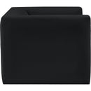 Meridian Henson Black Velvet Chair IMAGE 7