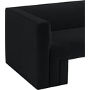 Manufacturer Color_Black -- Meridian Henson Stationary Fabric Sofa IMAGE 12