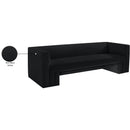  Manufacturer Color_Black -- Meridian Henson Stationary Fabric Sofa IMAGE 19