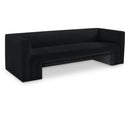  Manufacturer Color_Black -- Meridian Henson Stationary Fabric Sofa IMAGE 1
