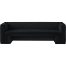  Manufacturer Color_Black -- Meridian Henson Stationary Fabric Sofa IMAGE 5