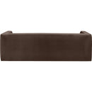  Manufacturer Color_Brown -- Henson 89.5" Brown Velvet Upholstered Sofa IMAGE 3