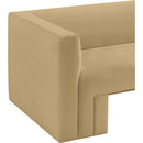  Manufacturer Color_Camel -- Henson Camel Velvet Upholstered Chair IMAGE 12