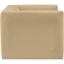  Manufacturer Color_Camel -- Henson Camel Velvet Upholstered Chair IMAGE 7
