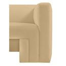  Manufacturer Color_Camel -- Henson Camel Velvet Upholstered Chair IMAGE 8