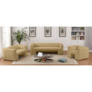  Manufacturer Color_Camel -- Henson 89.5" Camel Velvet Upholstered Sofa IMAGE 17