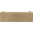  Manufacturer Color_Camel -- Henson 89.5" Camel Velvet Upholstered Sofa IMAGE 3