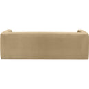 Meridian Henson Camel Velvet Sofa IMAGE 3