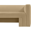  Manufacturer Color_Camel -- Henson 89.5" Camel Velvet Upholstered Sofa IMAGE 8