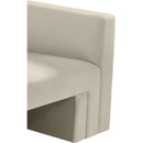  Manufacturer Color_Cream -- Henson Cream Velvet Upholstered Chair IMAGE 13