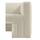 Meridian Henson Cream Velvet Chair IMAGE 8