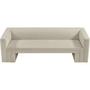 Meridian Henson Cream Velvet Sofa IMAGE 6
