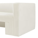  Manufacturer Color_Cream -- Henson 89.5" Cream Velvet Upholstered Sofa IMAGE 9