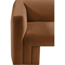  Manufacturer Color_Saddle -- Henson Saddle Velvet Upholstered Chair IMAGE 14