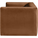  Manufacturer Color_Saddle -- Henson 63" Saddle Velvet Upholstered Loveseat IMAGE 7