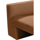  Manufacturer Color_Saddle -- Henson 89.5" Saddle Velvet Upholstered Sofa IMAGE 10